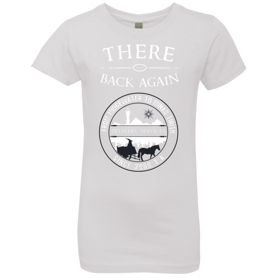 T-Shirts White / YXS There and Back Again Girls Premium T-Shirt