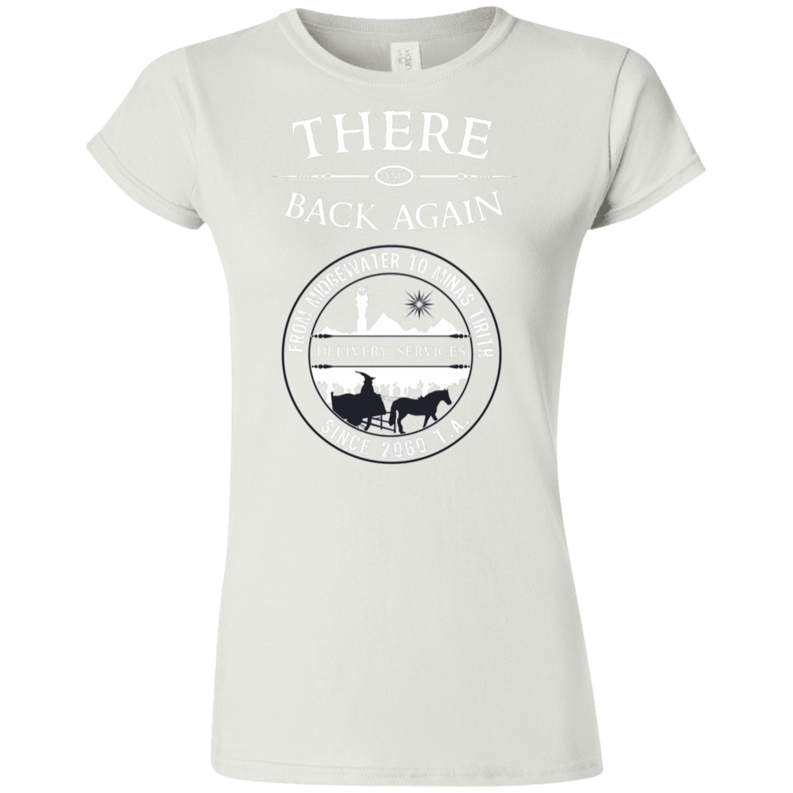 T-Shirts White / S There and Back Again Junior Slimmer-Fit T-Shirt