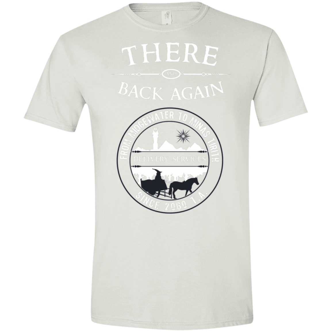 T-Shirts White / X-Small There and Back Again Men's Semi-Fitted Softstyle