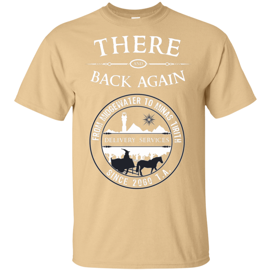 T-Shirts Vegas Gold / S There and Back Again T-Shirt