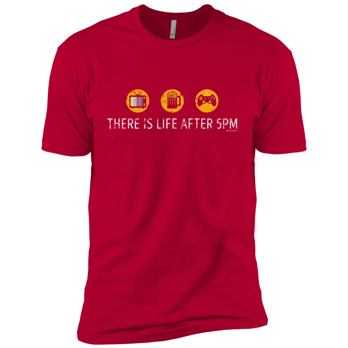 T-Shirts Red / YXS There Is Life After 5PM Boys Premium T-Shirt