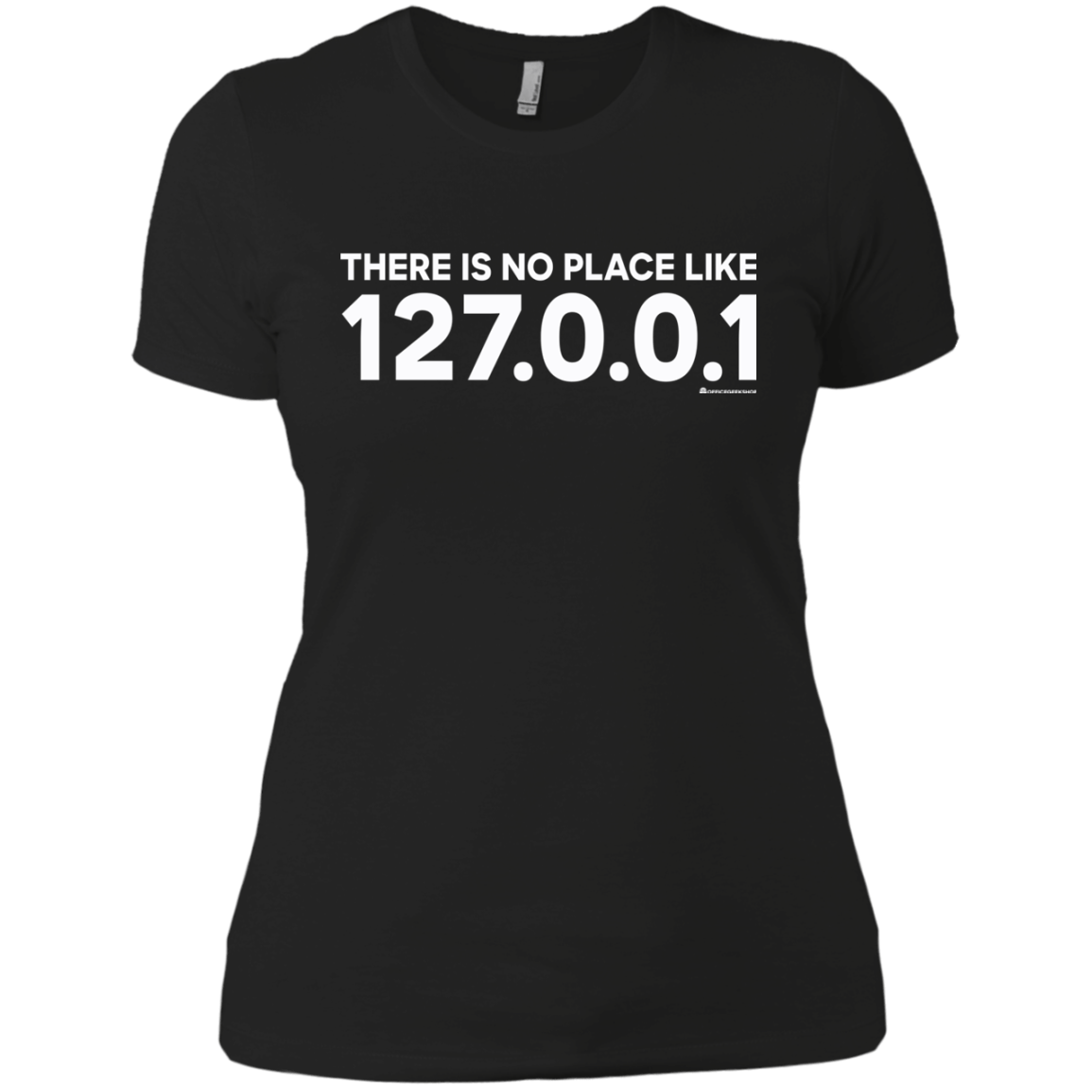 T-Shirts Black / X-Small There Is No Place Like 127.0.0.1 Women's Premium T-Shirt