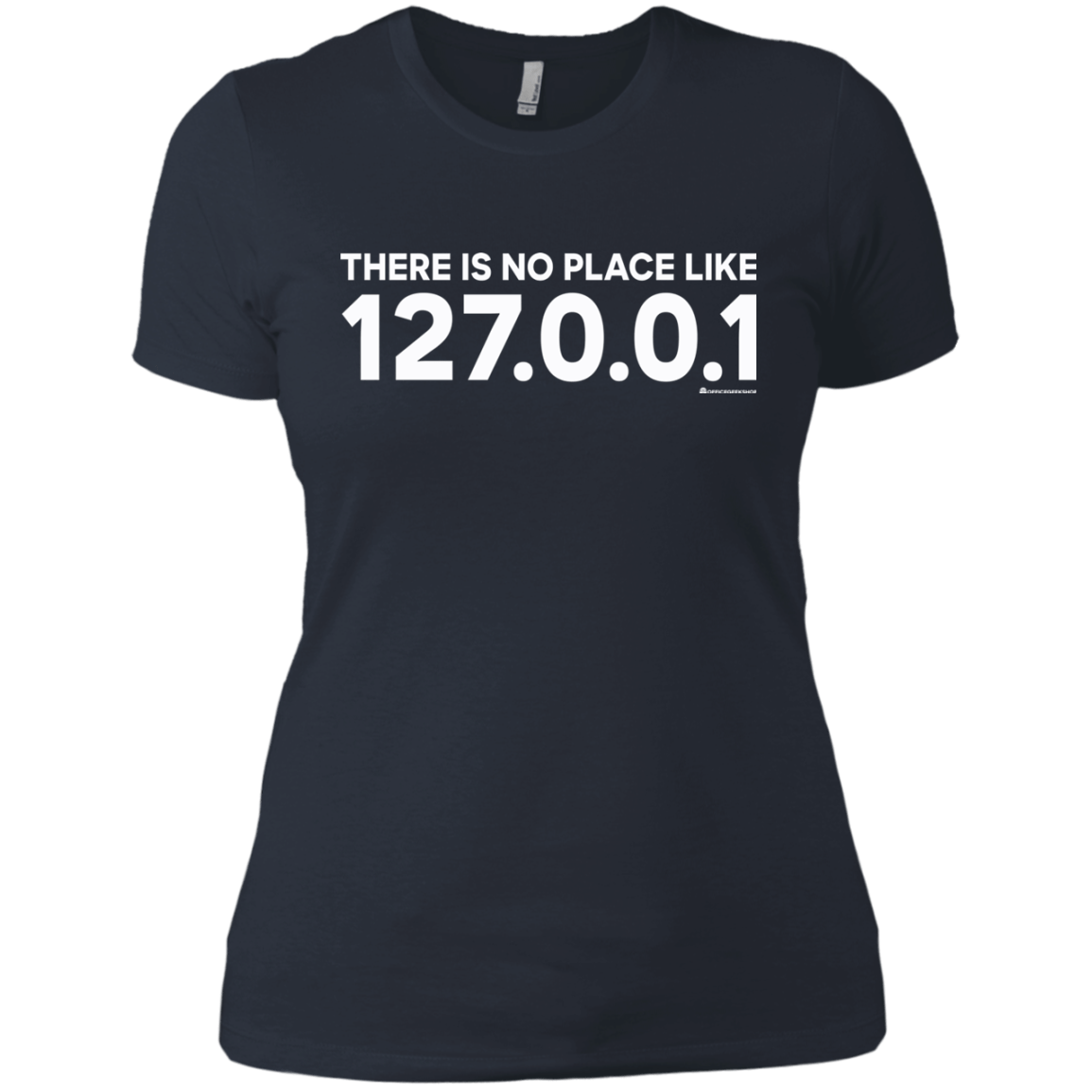 T-Shirts Indigo / X-Small There Is No Place Like 127.0.0.1 Women's Premium T-Shirt