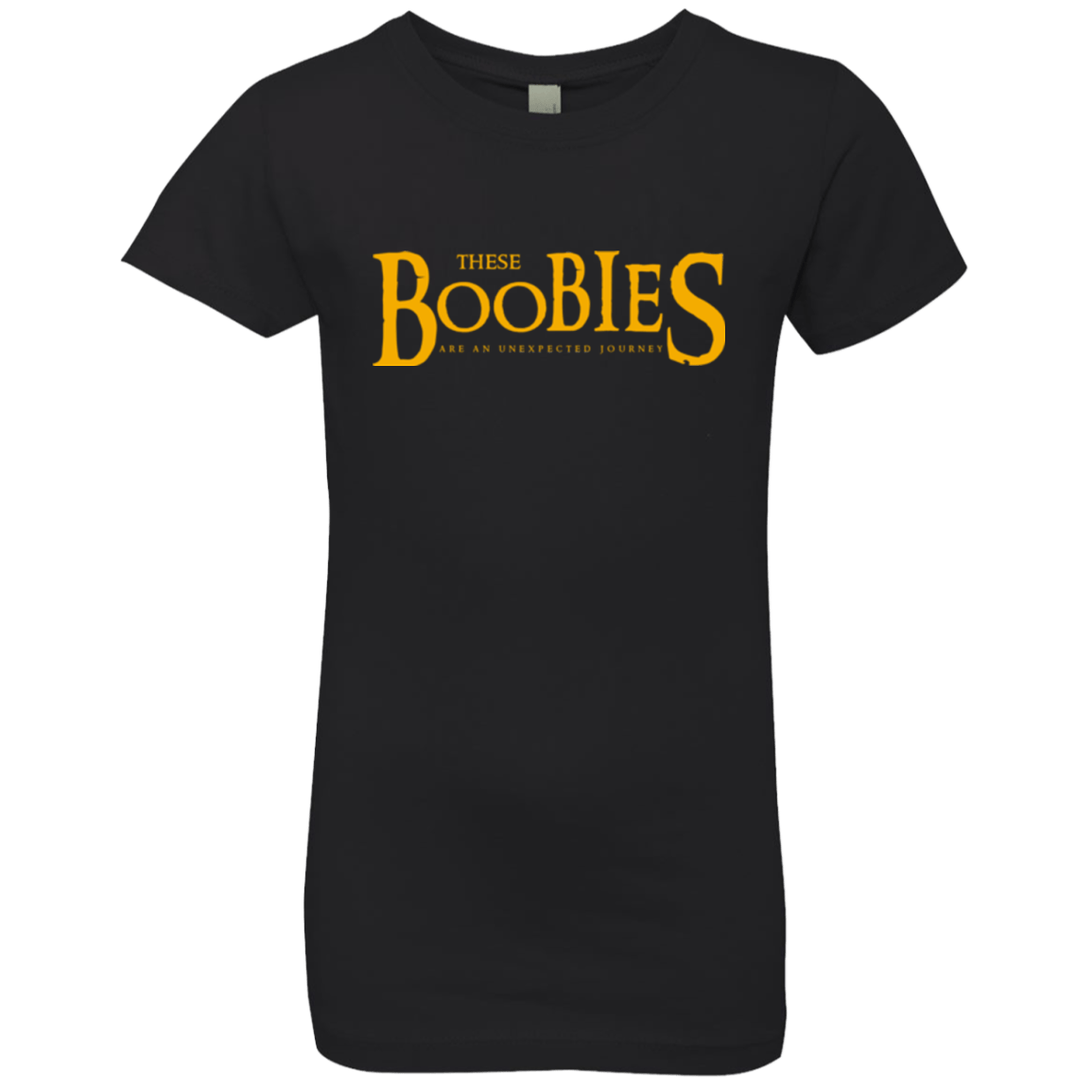 T-Shirts Black / YXS These boobies Girls Premium T-Shirt