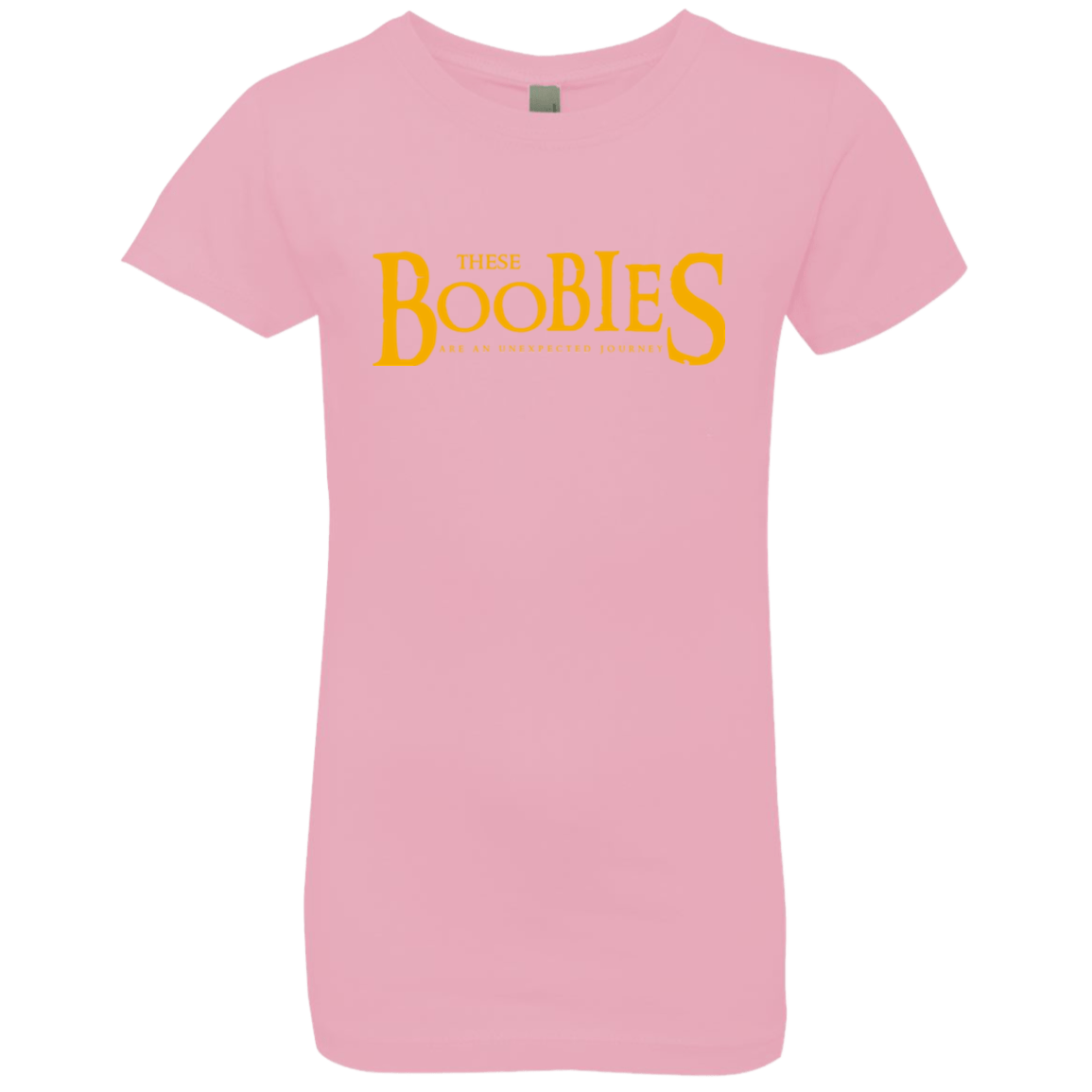 T-Shirts Light Pink / YXS These boobies Girls Premium T-Shirt