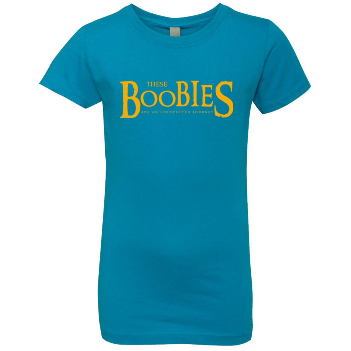 T-Shirts Turquoise / YXS These boobies Girls Premium T-Shirt