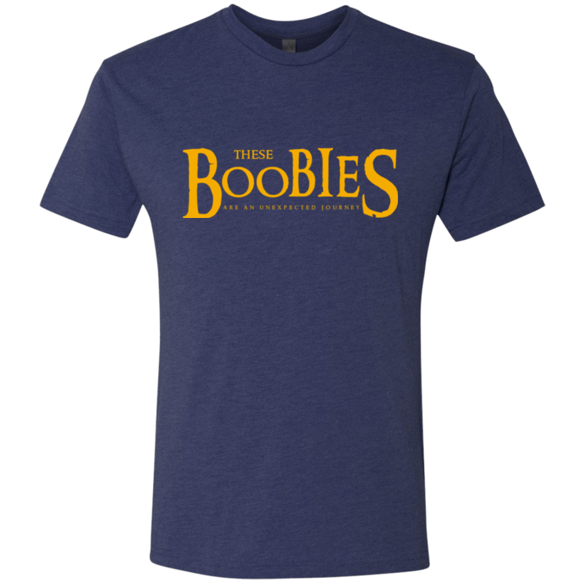 T-Shirts Vintage Navy / Small These boobies Men's Triblend T-Shirt