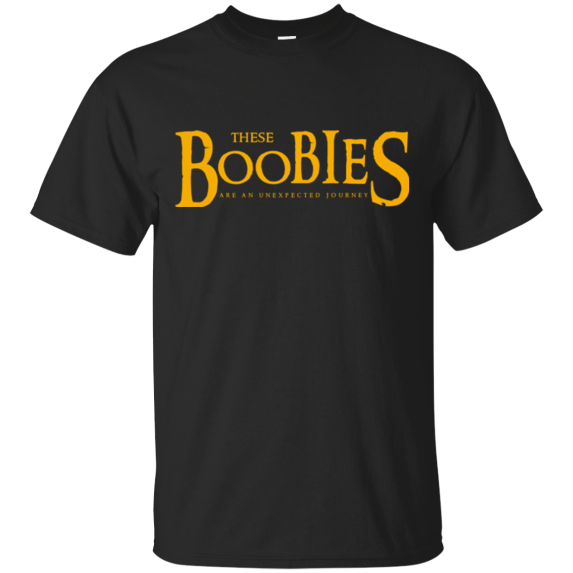 T-Shirts Black / Small These boobies T-Shirt