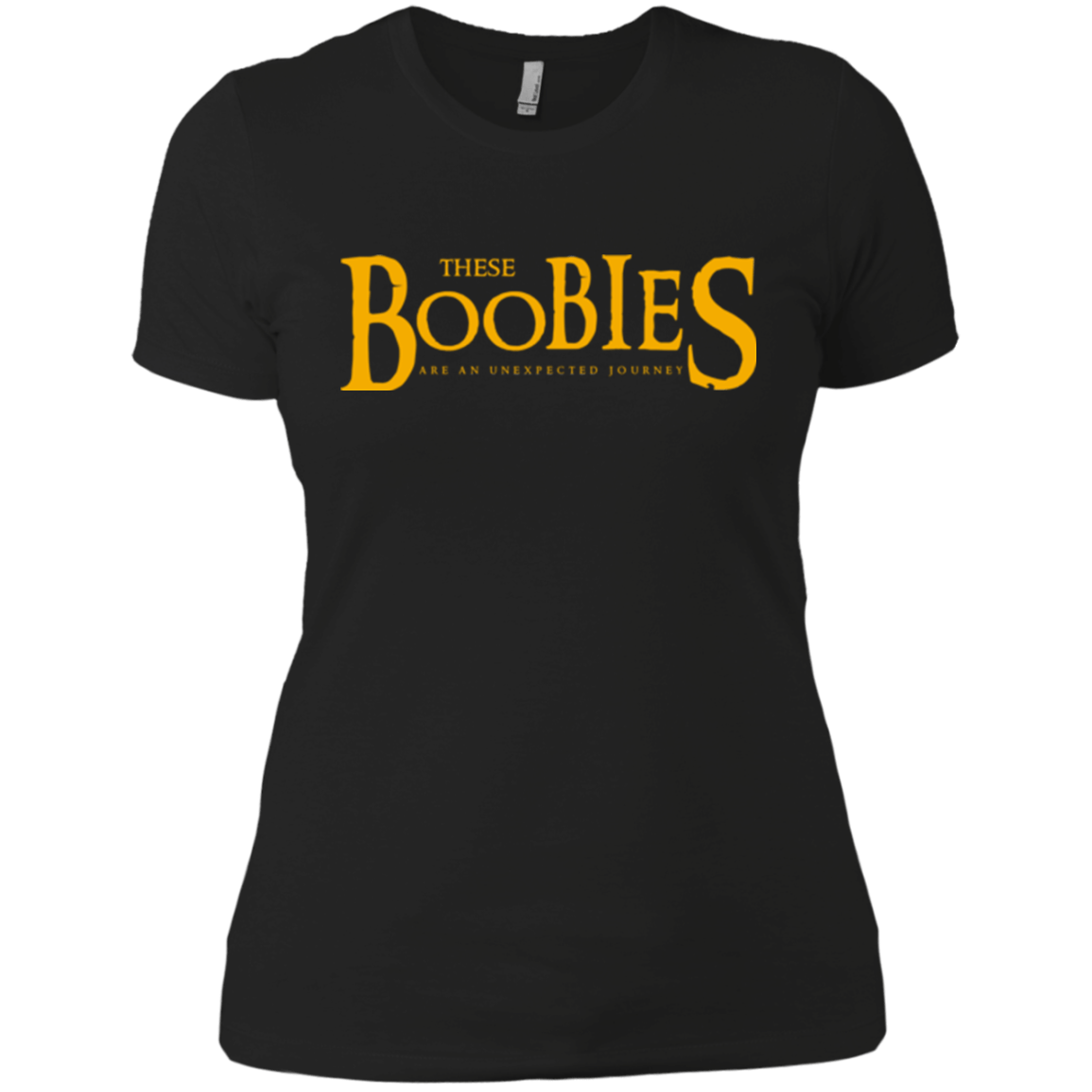 T-Shirts Black / X-Small These boobies Women's Premium T-Shirt