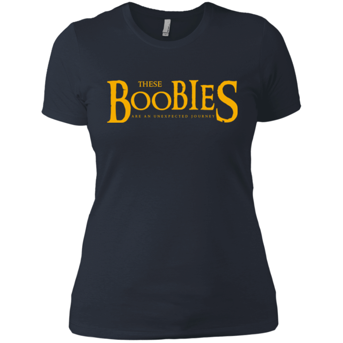 T-Shirts Indigo / X-Small These boobies Women's Premium T-Shirt
