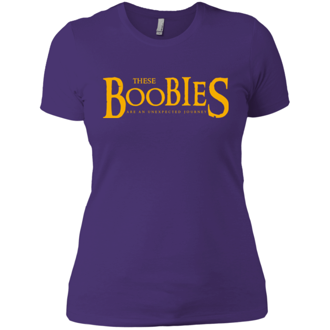 T-Shirts Purple / X-Small These boobies Women's Premium T-Shirt