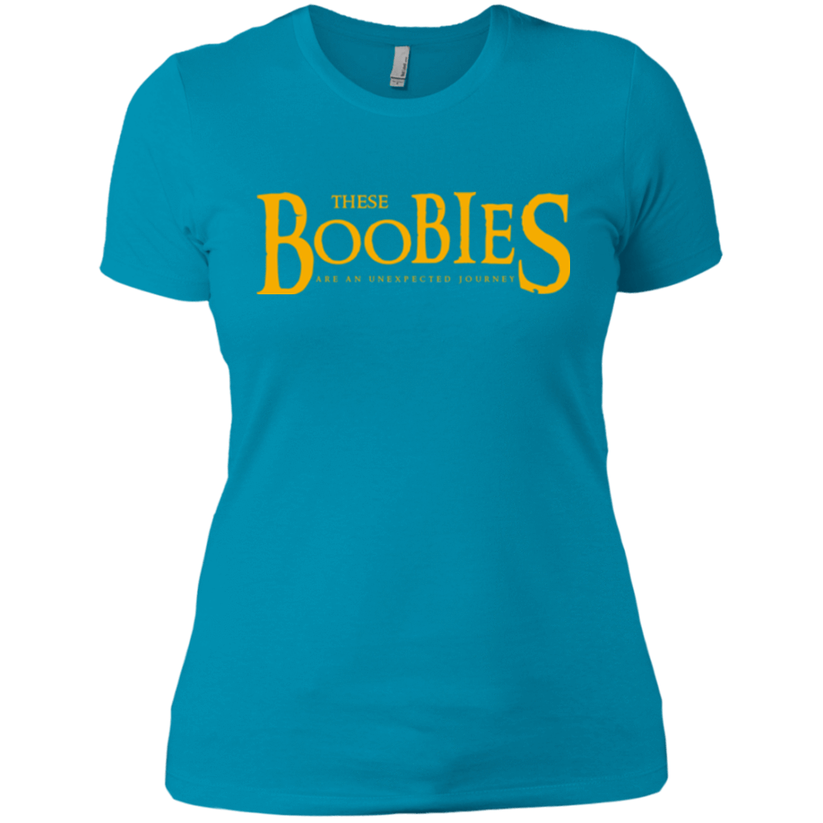 T-Shirts Turquoise / X-Small These boobies Women's Premium T-Shirt