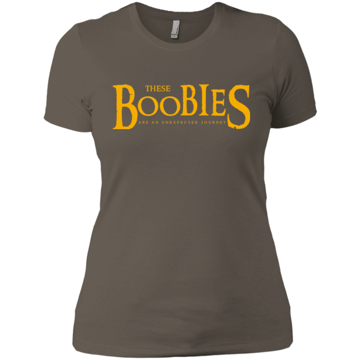 T-Shirts Warm Grey / X-Small These boobies Women's Premium T-Shirt
