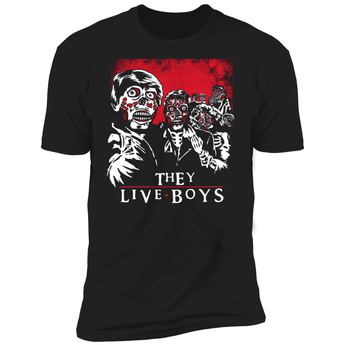 T-Shirts Black / X-Small They Live Boys Men's Premium T-Shirt