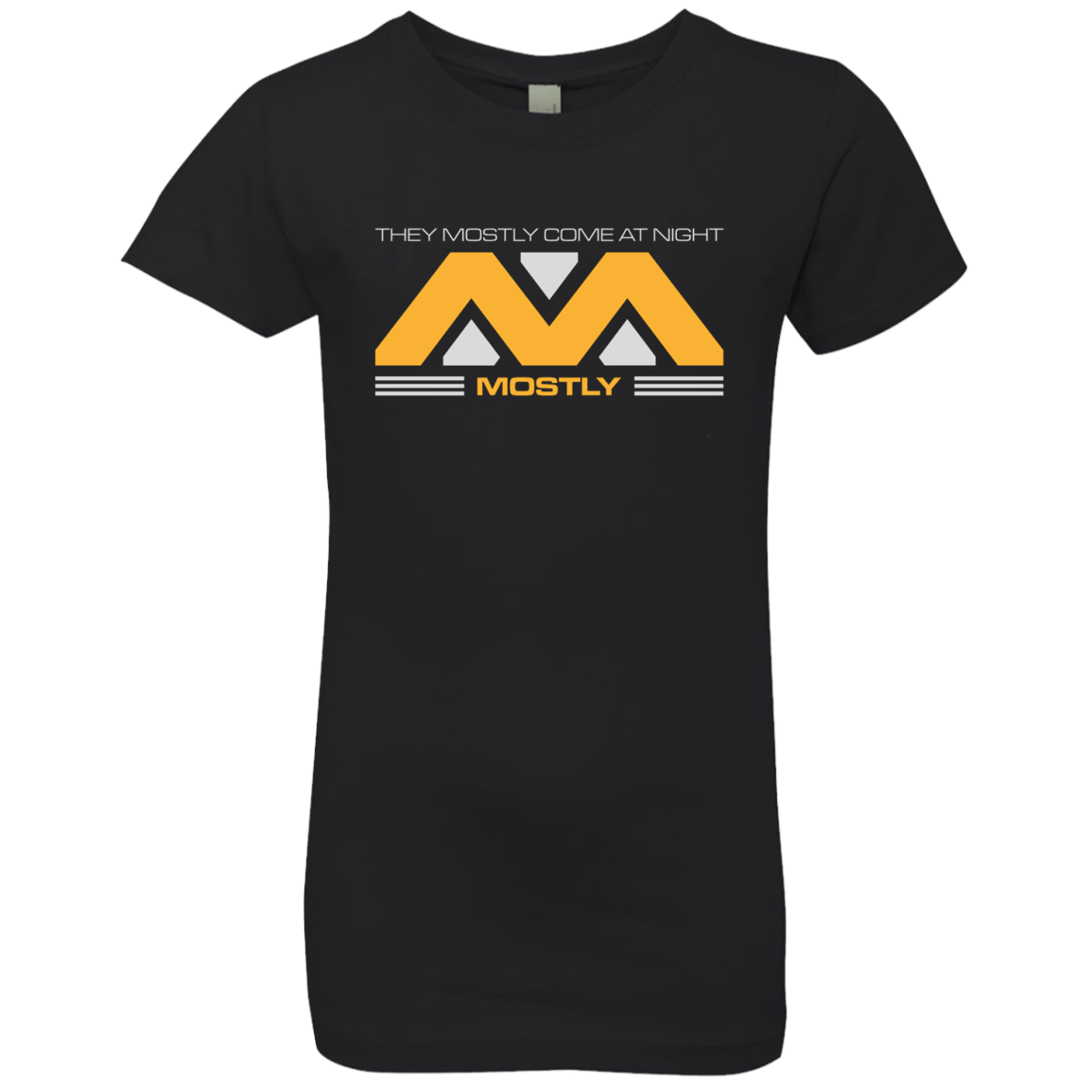 T-Shirts Black / YXS They Mostly Come At Night Mostly Girls Premium T-Shirt