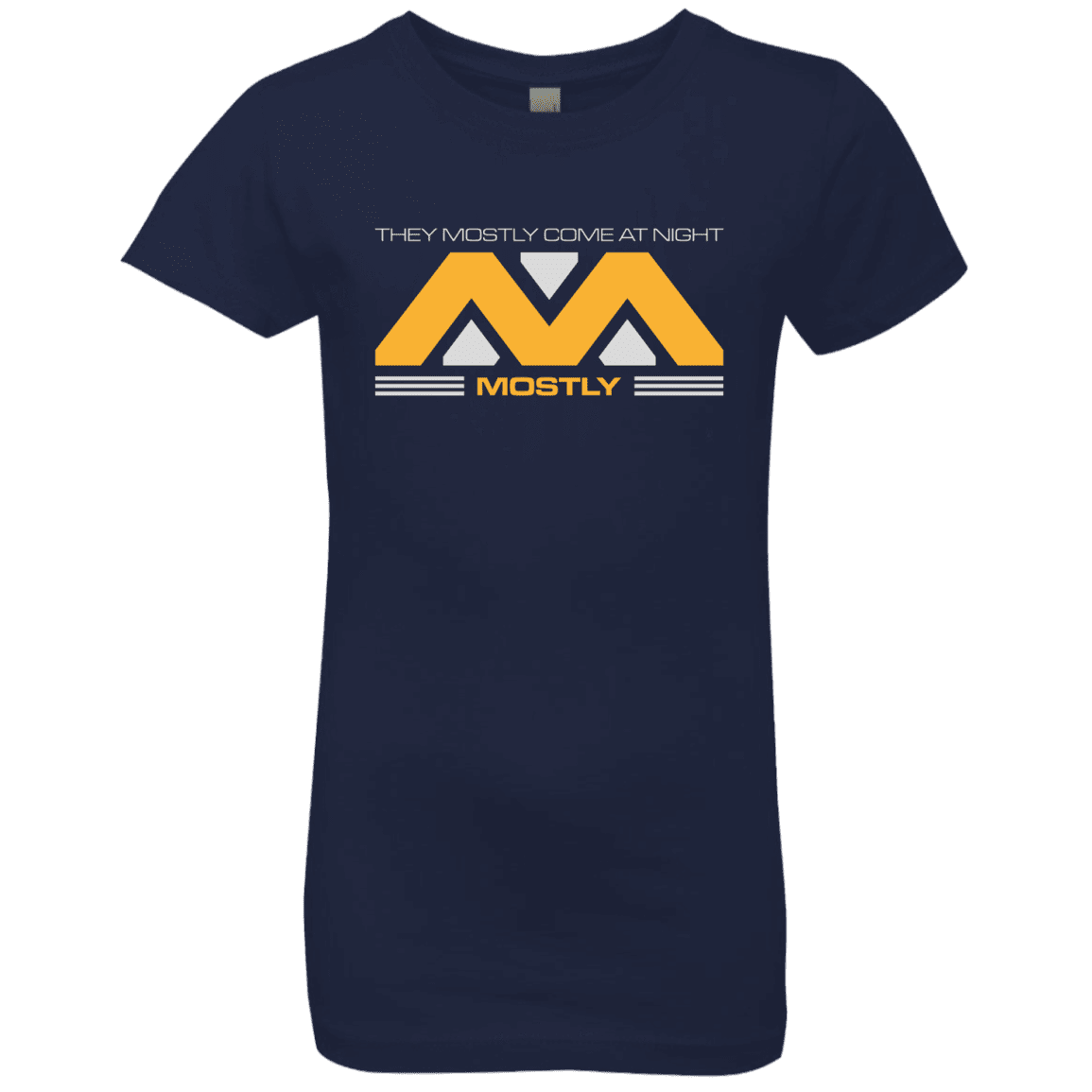 T-Shirts Midnight Navy / YXS They Mostly Come At Night Mostly Girls Premium T-Shirt
