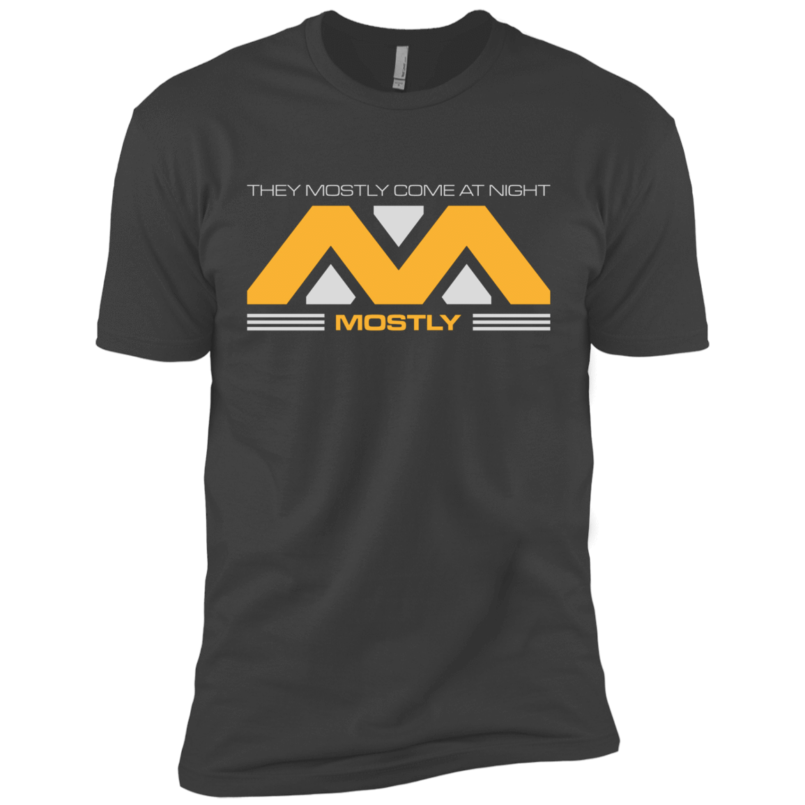 T-Shirts Heavy Metal / X-Small They Mostly Come At Night Mostly Men's Premium T-Shirt