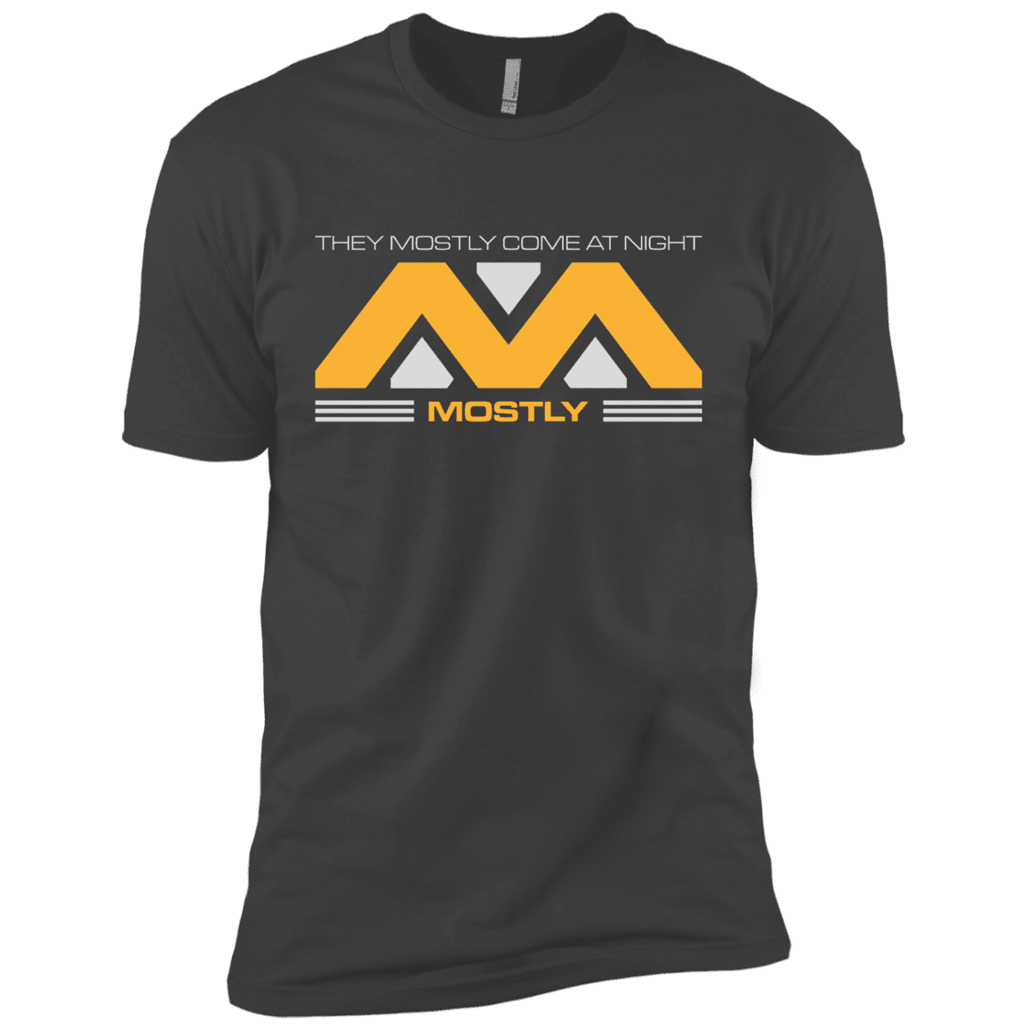 T-Shirts Heavy Metal / X-Small They Mostly Come At Night Mostly Men's Premium T-Shirt