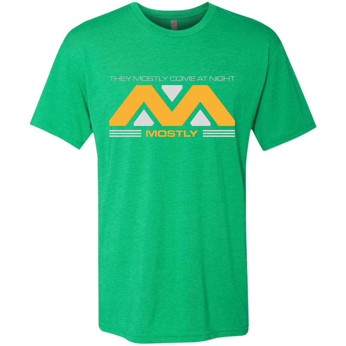 T-Shirts Envy / Small They Mostly Come At Night Mostly Men's Triblend T-Shirt
