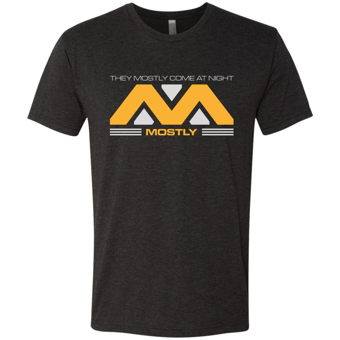 T-Shirts Vintage Black / Small They Mostly Come At Night Mostly Men's Triblend T-Shirt