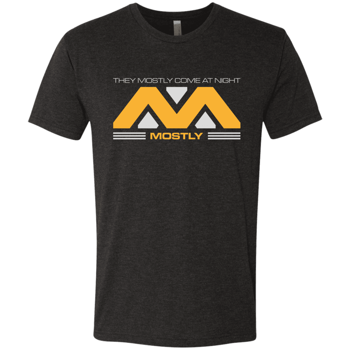 T-Shirts Vintage Black / Small They Mostly Come At Night Mostly Men's Triblend T-Shirt