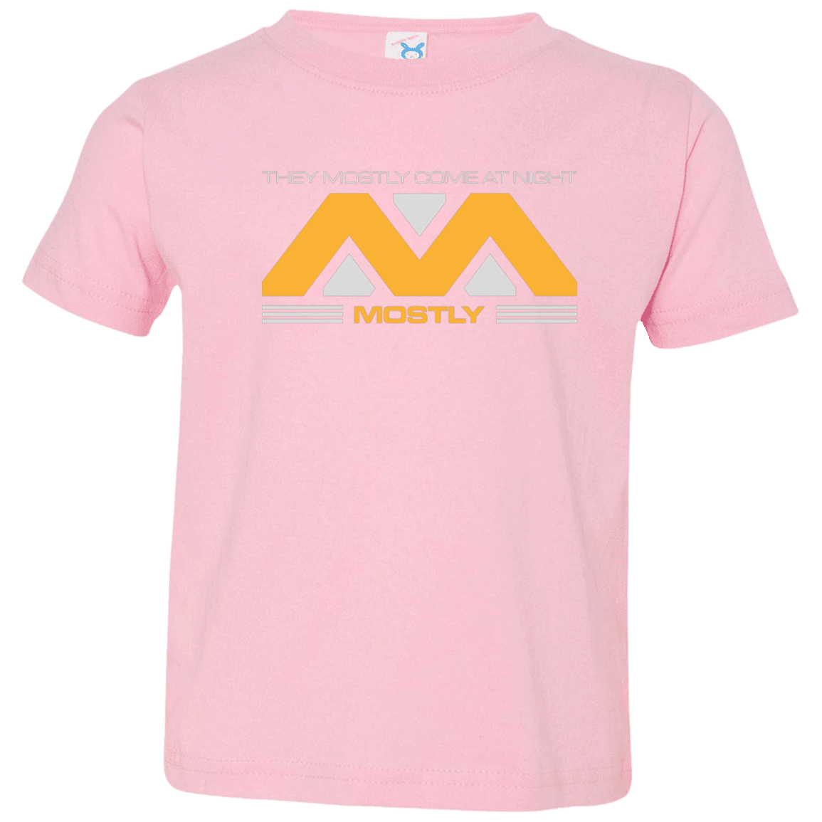 T-Shirts Pink / 2T They Mostly Come At Night Mostly Toddler Premium T-Shirt