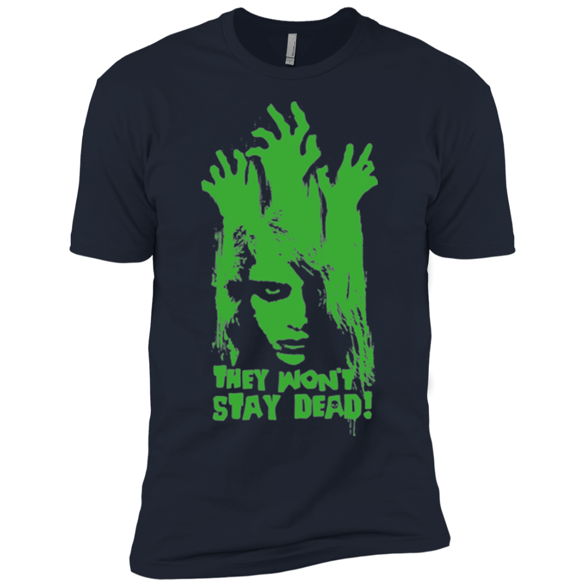 T-Shirts Midnight Navy / YXS They Wont Stay Dead Boys Premium T-Shirt