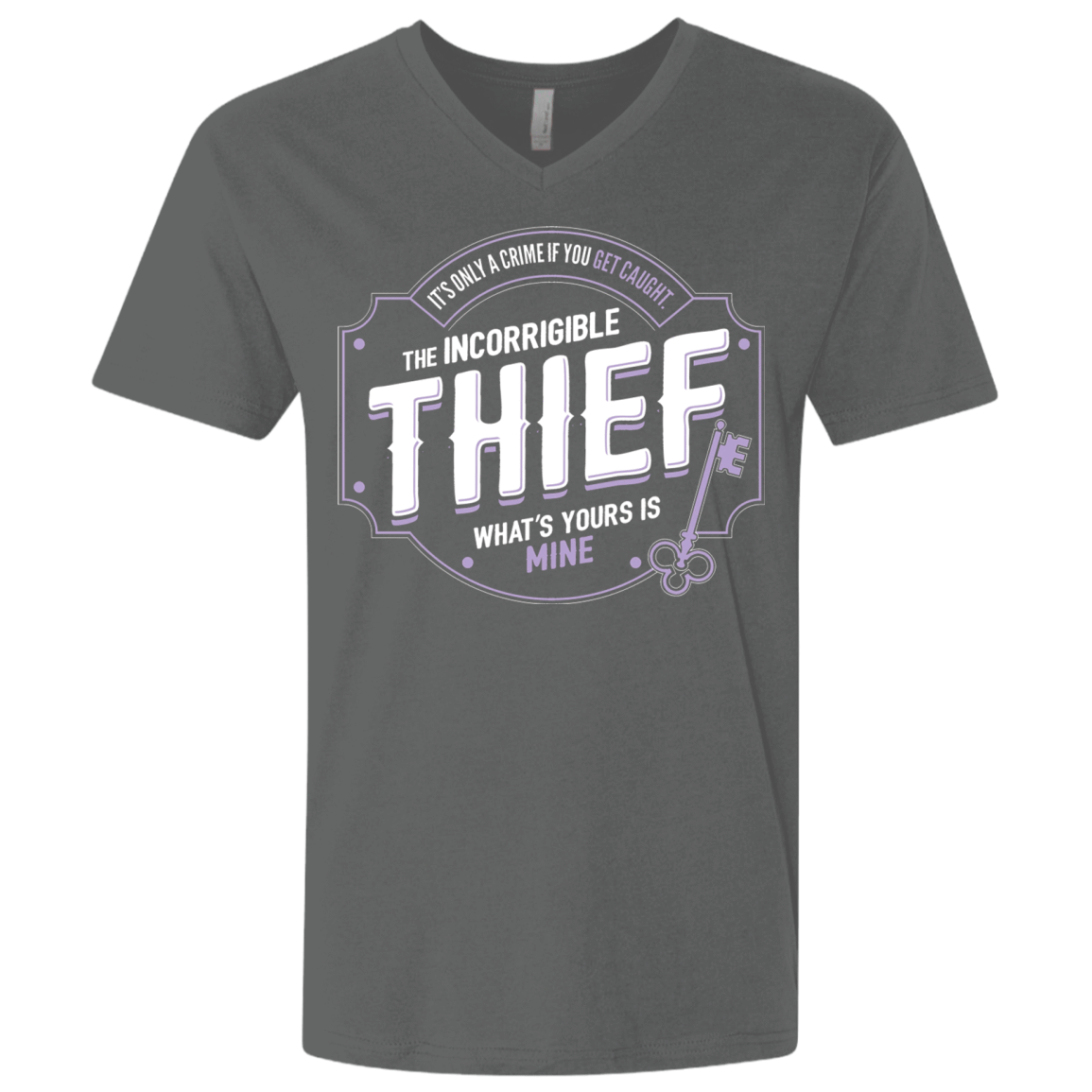 T-Shirts Heavy Metal / X-Small Thief Men's Premium V-Neck