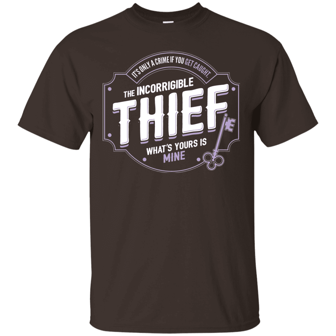 T-Shirts Dark Chocolate / S Thief T-Shirt