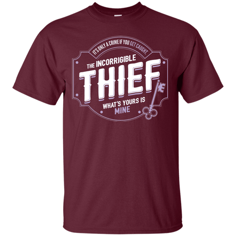 T-Shirts Maroon / S Thief T-Shirt