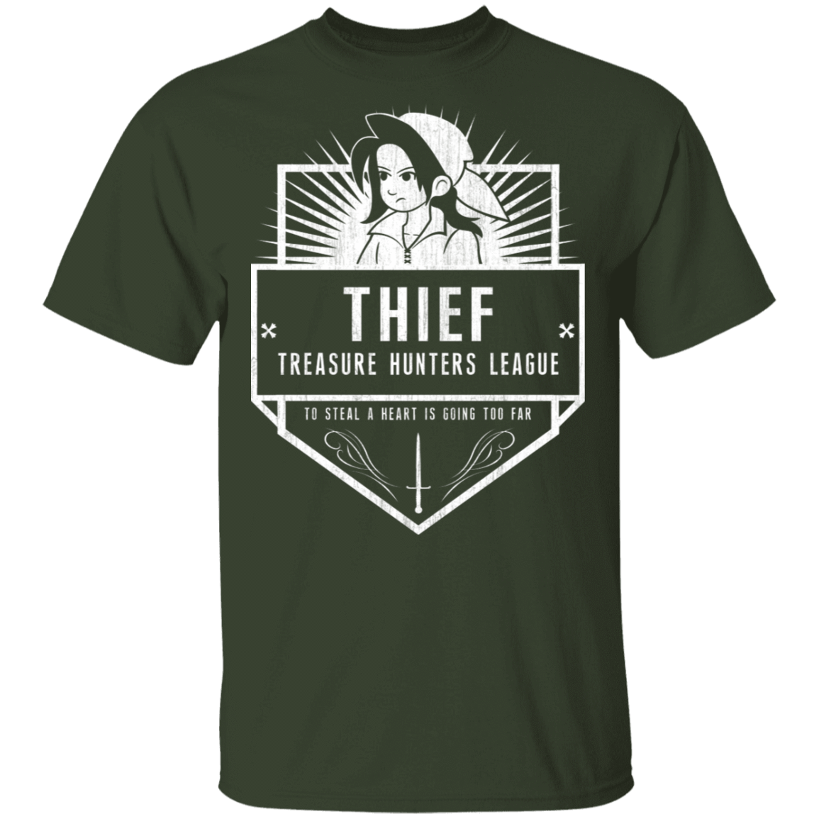 T-Shirts Forest / S Thief Treasure Hunters League T-Shirt