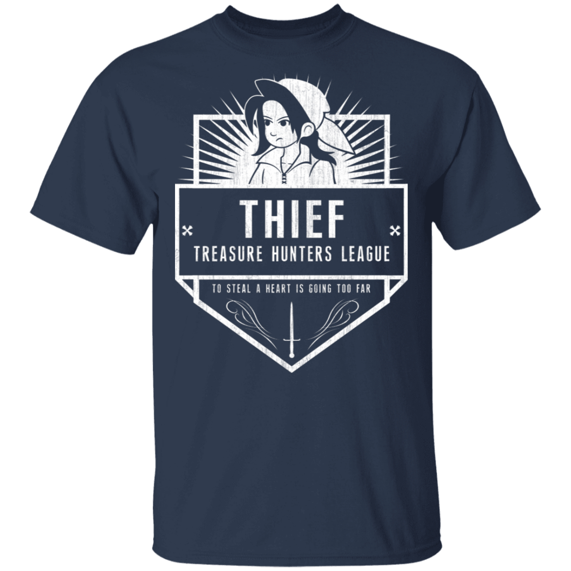 T-Shirts Navy / S Thief Treasure Hunters League T-Shirt