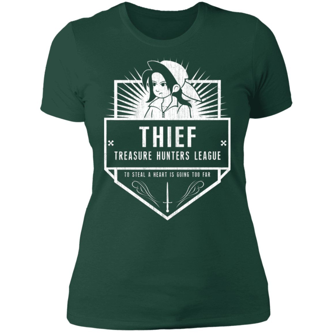 T-Shirts Forest Green / S Thief Treasure Hunters League Women's Premium T-Shirt