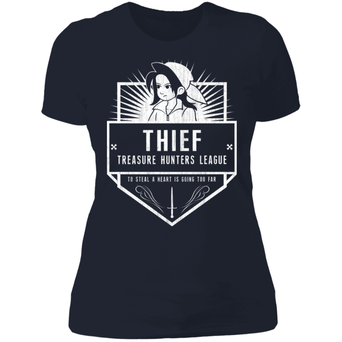 T-Shirts Midnight Navy / S Thief Treasure Hunters League Women's Premium T-Shirt