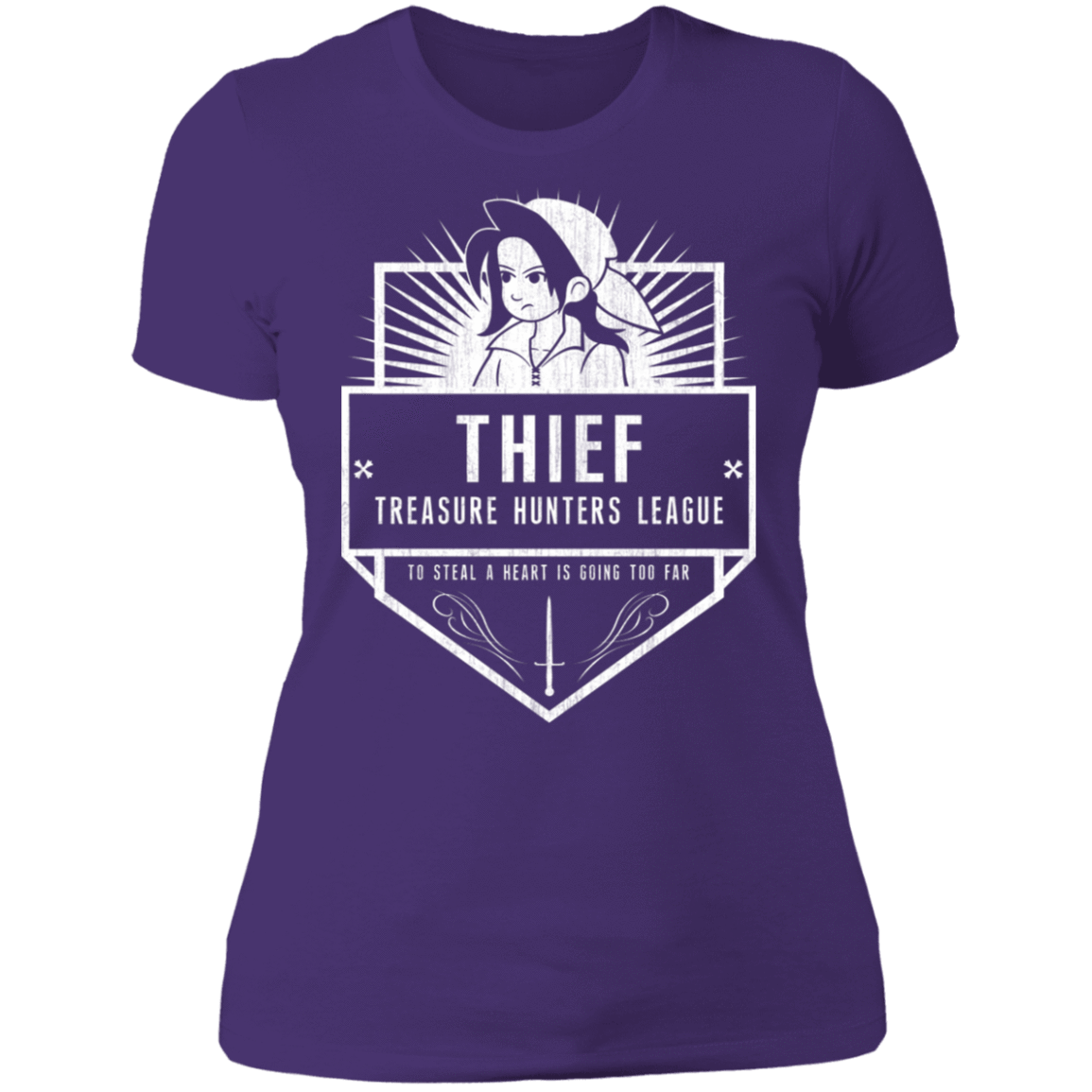 T-Shirts Purple Rush/ / S Thief Treasure Hunters League Women's Premium T-Shirt