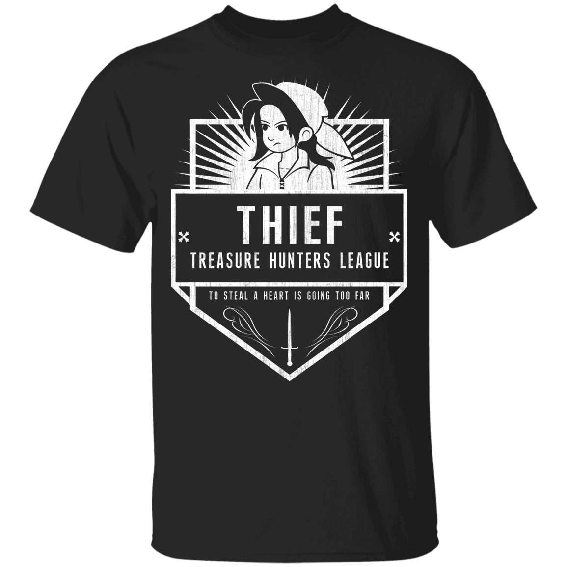 T-Shirts Black / YXS Thief Treasure Hunters League Youth T-Shirt