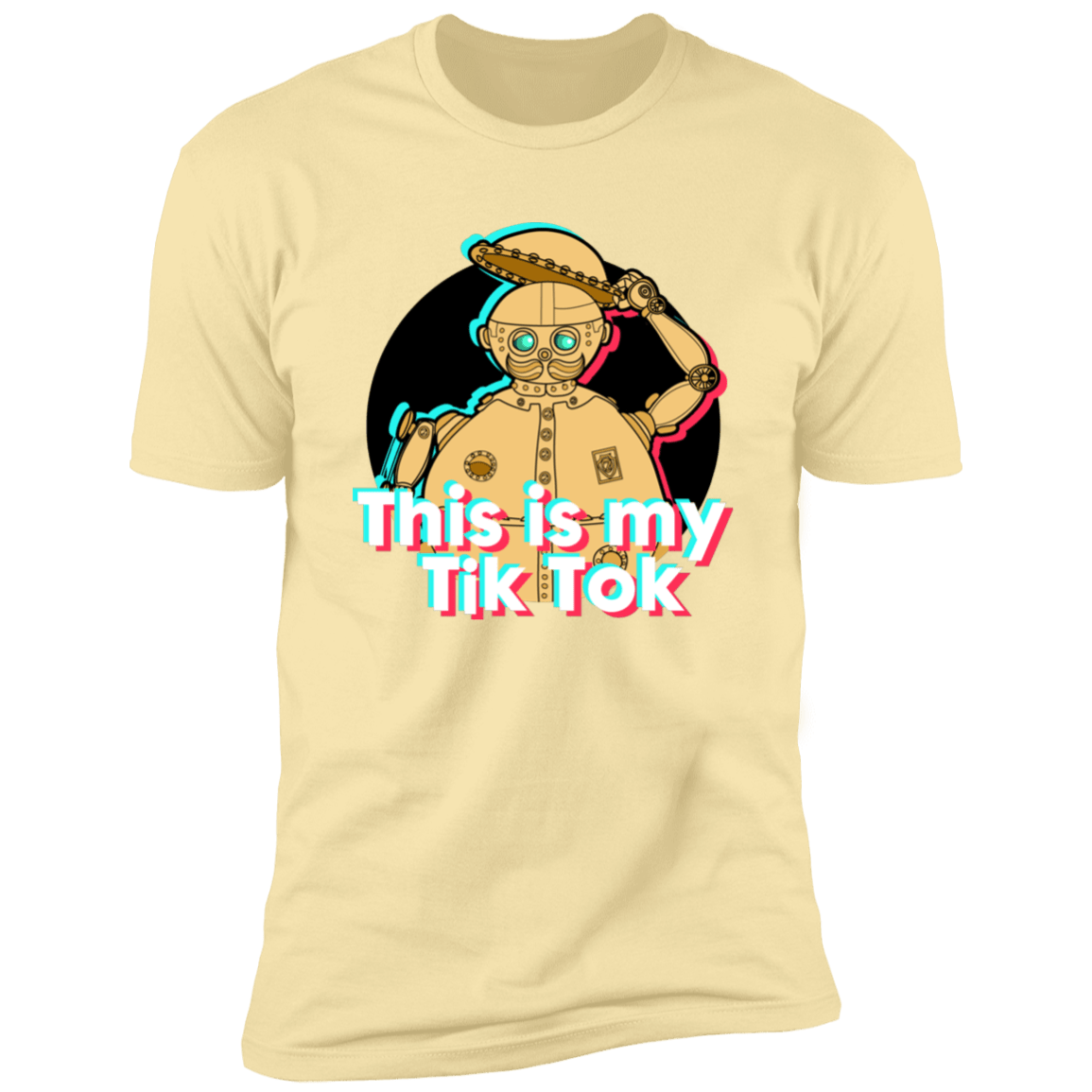 T-Shirts Banana Cream / S This is my Tik Tok Men's Premium T-Shirt