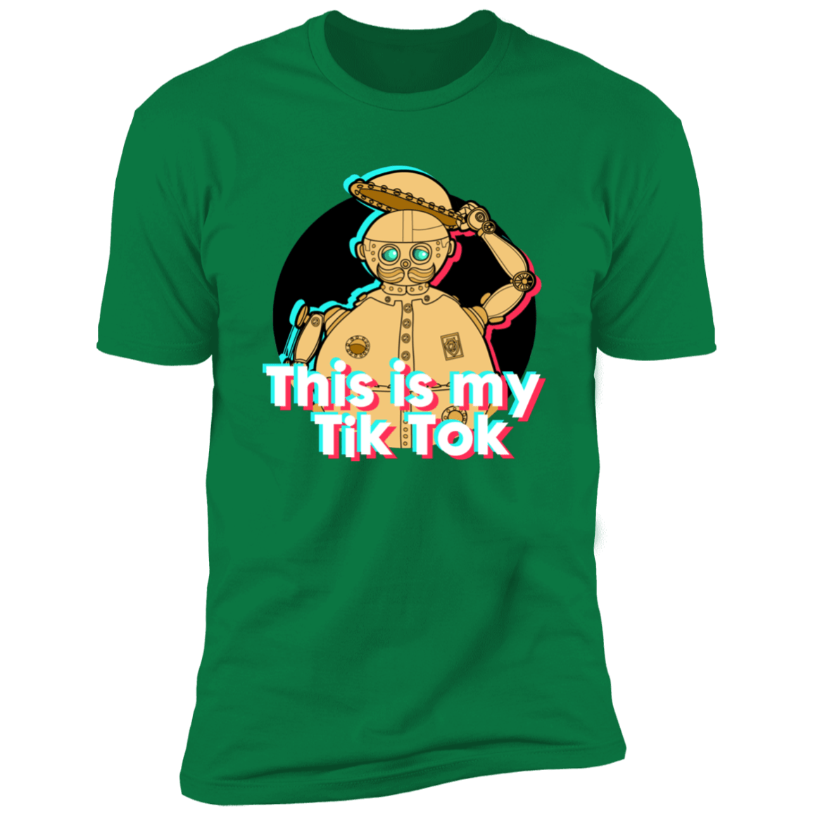 T-Shirts Kelly Green / S This is my Tik Tok Men's Premium T-Shirt