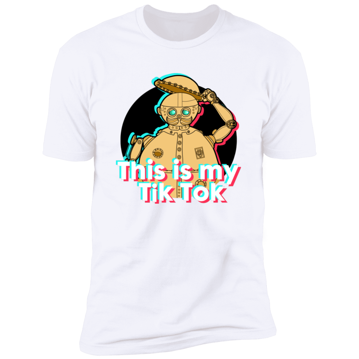 T-Shirts White / S This is my Tik Tok Men's Premium T-Shirt