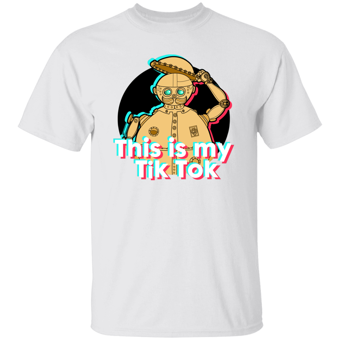 T-Shirts White / S This is my Tik Tok T-Shirt