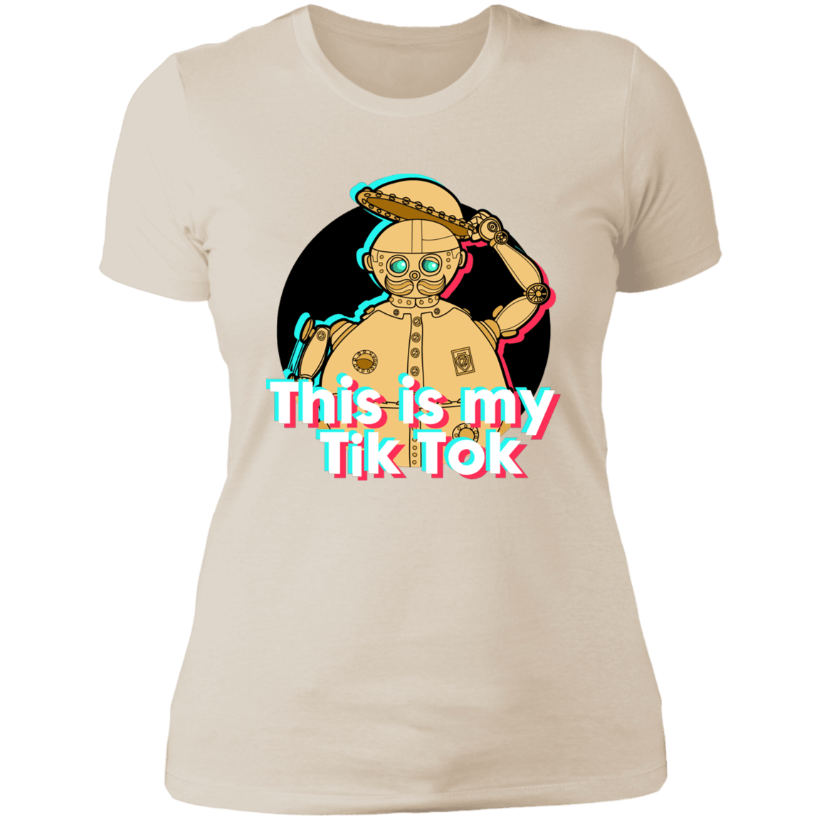 T-Shirts Ivory/ / S This is my Tik Tok Women's Premium T-Shirt
