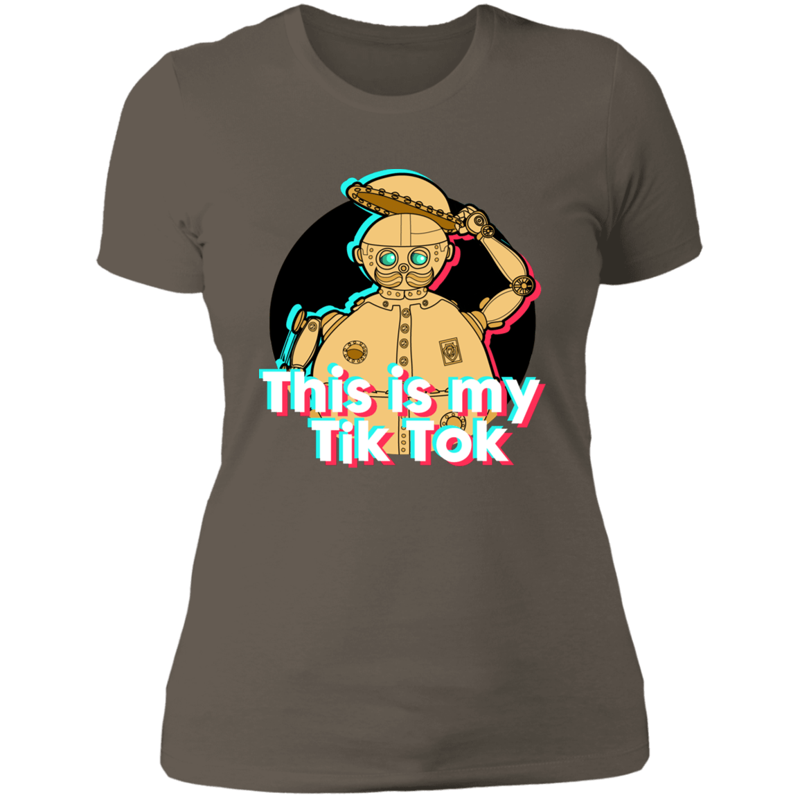 T-Shirts Warm Grey / S This is my Tik Tok Women's Premium T-Shirt