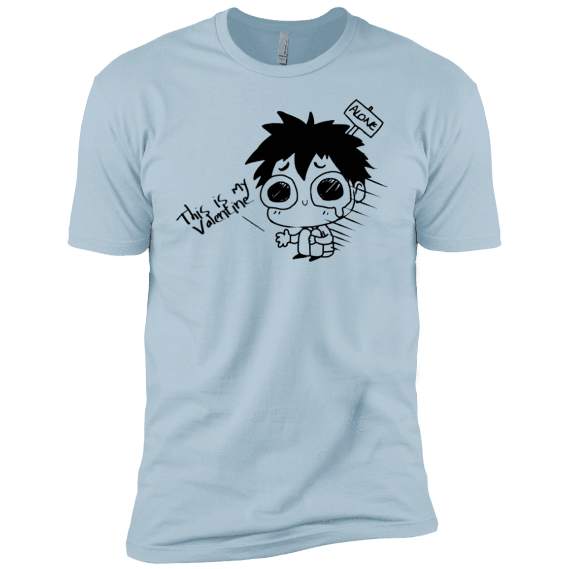 T-Shirts Light Blue / YXS This is my Valentine Boys Premium T-Shirt