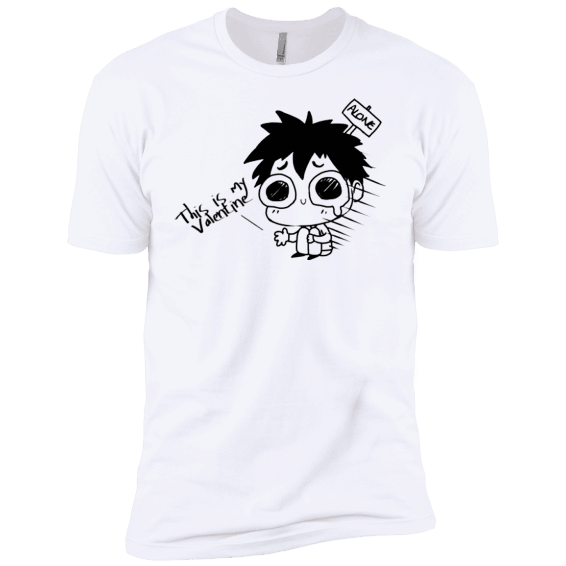 T-Shirts White / YXS This is my Valentine Boys Premium T-Shirt