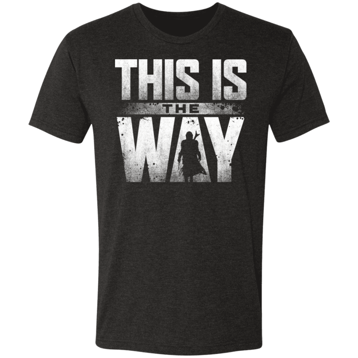 T-Shirts Vintage Black / S This Is The Way Men's Triblend T-Shirt