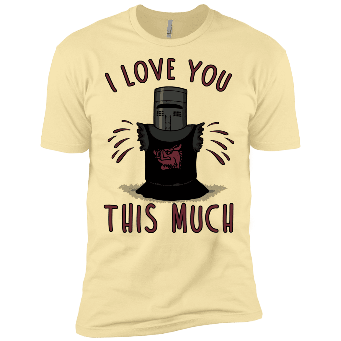 T-Shirts Banana Cream / X-Small This much Men's Premium T-Shirt