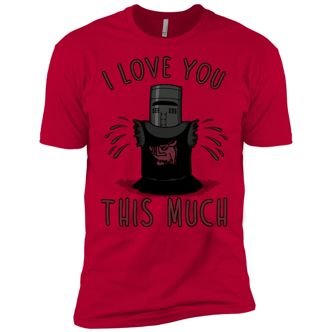 T-Shirts Red / X-Small This much Men's Premium T-Shirt