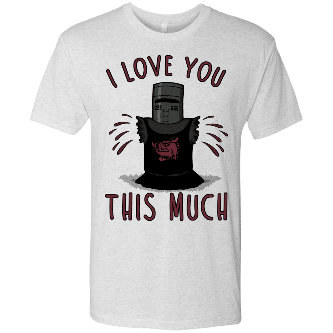 T-Shirts Heather White / Small This much Men's Triblend T-Shirt