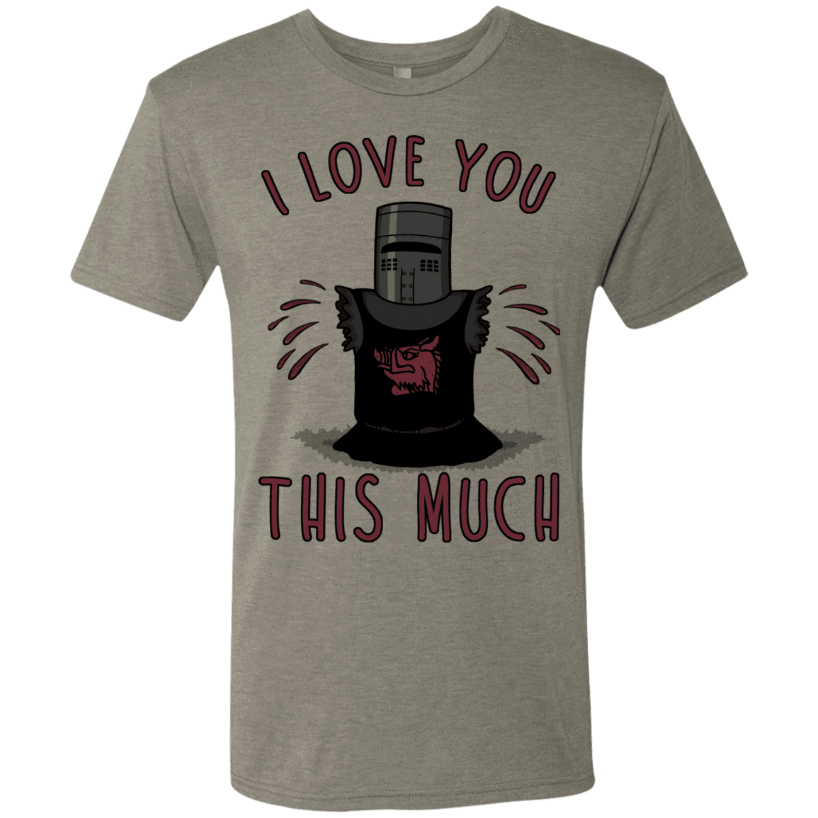 T-Shirts Venetian Grey / Small This much Men's Triblend T-Shirt