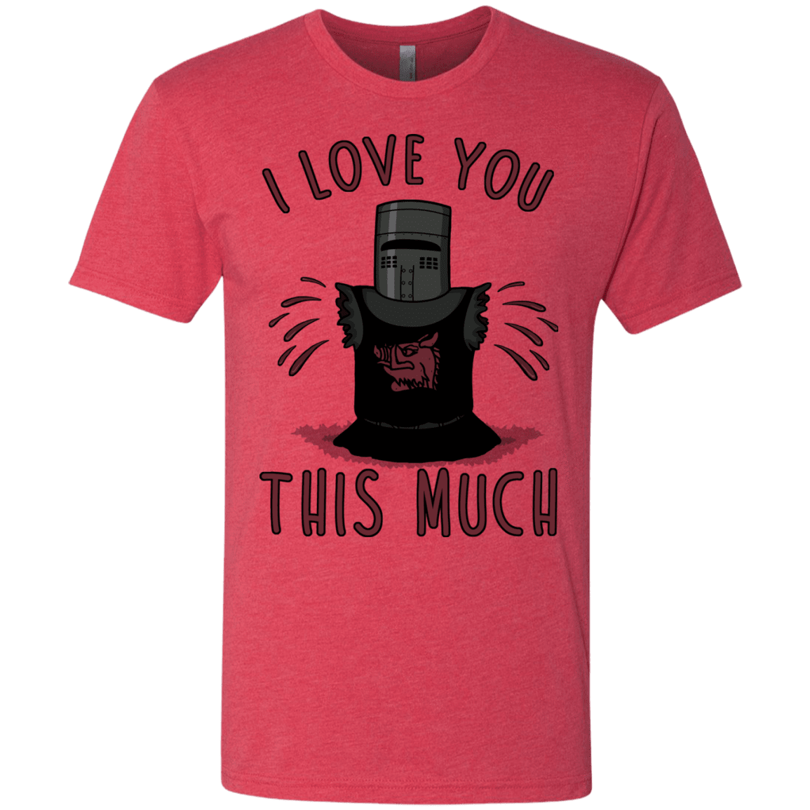 T-Shirts Vintage Red / Small This much Men's Triblend T-Shirt